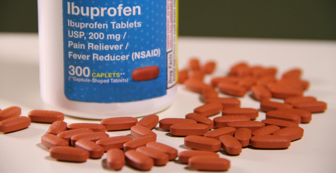 Ibuprofen (advil) reduce pain when blinking eye and inflammation from swelling resulting from stye